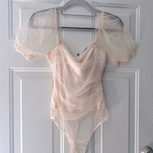 LE LISTEN, Small Bodysuit. Beautiful, airy, feminine